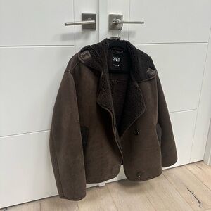 ZARA DOUBLE FACED JACKET